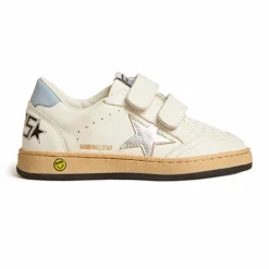 Golden Goose Baskets Scratchs Ballstar | Bleu ciel Discount