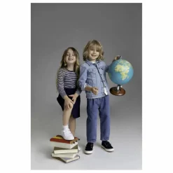 Superga Baskets Scratchs Coton Basse | Bleu marine Outlet