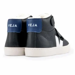 Veja Baskets Scratchs Cuir Fourrées Esplar Mid | Noir Online
