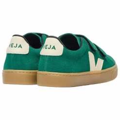 Veja Baskets Scratchs Esplar Suede | Vert Clearance