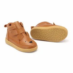 Donsje Baskets Scratchs Mika Ours | Cognac