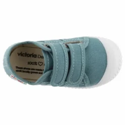 Enfant Victoria Baskets Scratchs Tiras Lona |