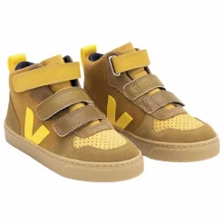 Veja Baskets Scratchs V-10 Mid Suede | Camel