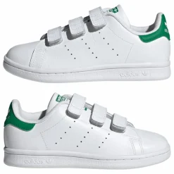 Enfant Adidas Baskets Stan Smith 3 Scratchs |