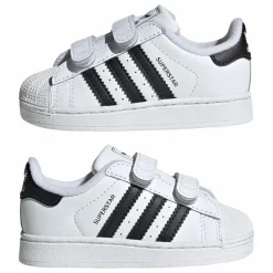Discount Adidas Baskets Superstar II Scratchs | Blanc