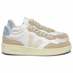 Outlet Veja Baskets V-90 Made in Portugual | Bleu