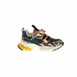 Enfant Flower Mountain Baskets|Baskets|Baskets Yamano 3 Scratchs Jungle Pony et Nylon |