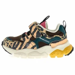 Enfant Flower Mountain Baskets|Baskets|Baskets Yamano 3 Scratchs Jungle Pony et Nylon |