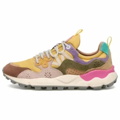 Flower Mountain Baskets Yamano 3 Suède et Nylon | Jaune moutarde New