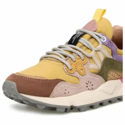 Flower Mountain Baskets Yamano 3 Suède et Nylon | Jaune moutarde New