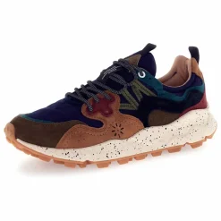 Flower Mountain Baskets Yamano 3 Uni Suède et Nylon | Vert kaki Outlet