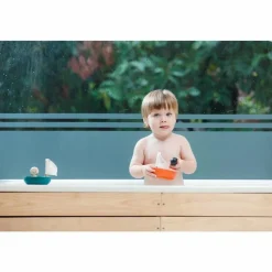 Discount Plan Toys Bateau Ours Polaire flottant sur l'eau Bleu