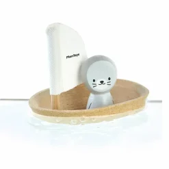 Plan Toys Jouets D'Éveil|Bateau Phoque flottant sur l'eau