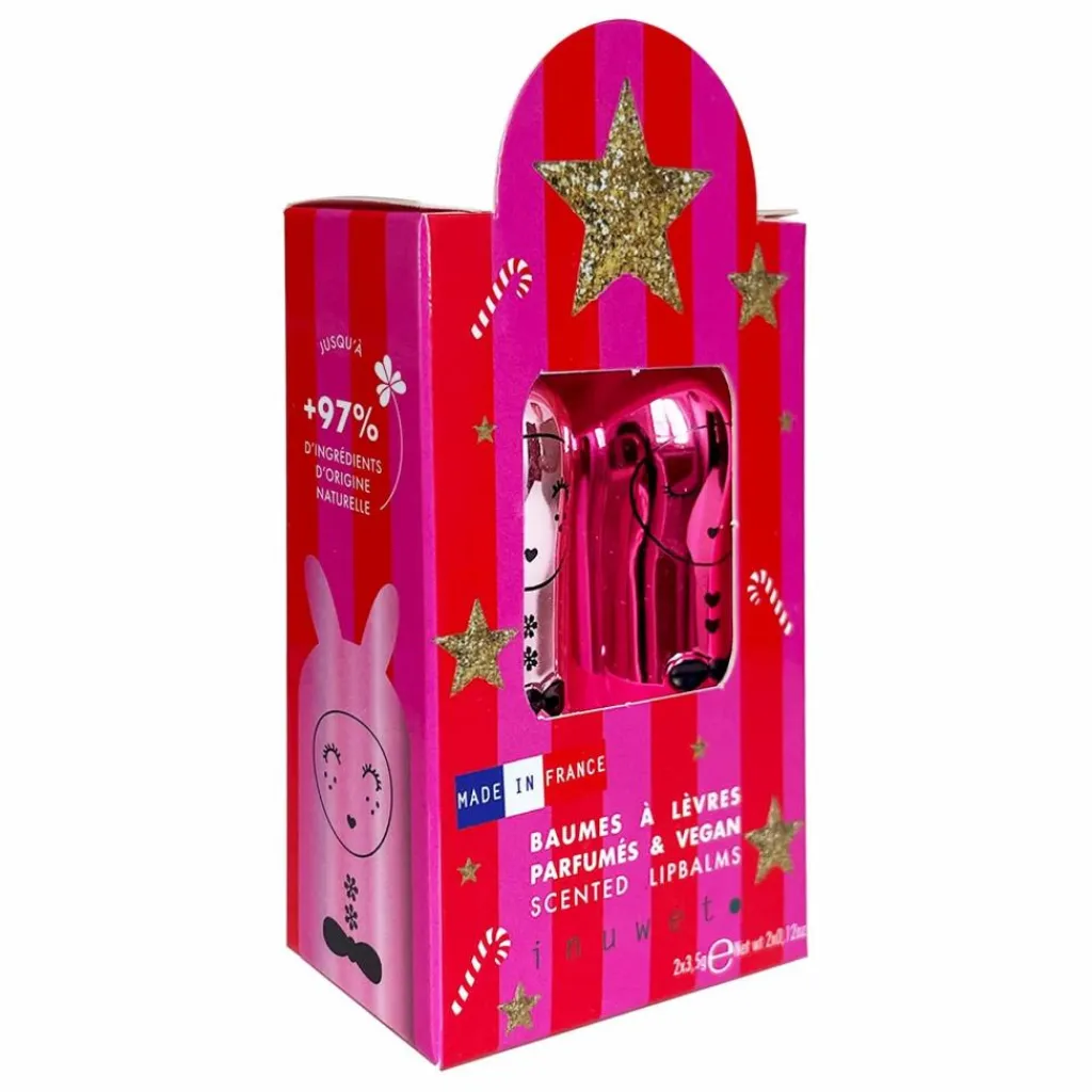 Inuwet Baumes à lèvres Couture Metal - Set de 2 Non teinté Clearance