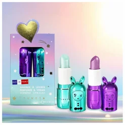 Hot Inuwet Baumes à lèvres Noël Rainbow - Set de 2 Non teinté