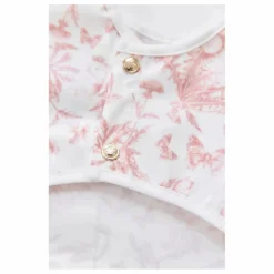 Tartine et Chocolat Bavoir à manches enduit Toile de Jouy |