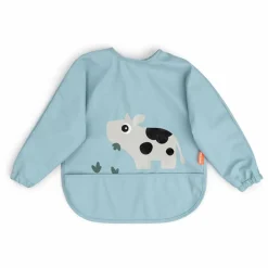 Done by deer Bavoir à manches Tiny Farm |