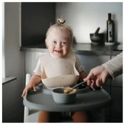 Mushie Bavoirs|Puériculture|Bavoir Confettis en silicone |