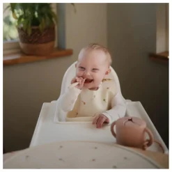 Mushie Bavoir en silicone | Beige Online