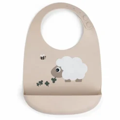 Done by deer Bavoir en silicone Sheepy |