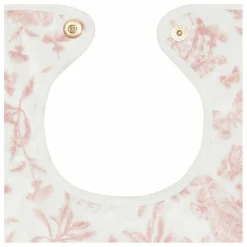 Clearance Tartine et Chocolat Bavoir enduit Toile de Jouy | Rose pêche