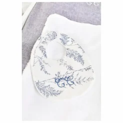 Tartine et Chocolat Bavoir Feuillage | Bleu marine Sale