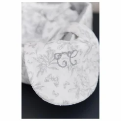 Tartine et Chocolat Bavoir Toile de Jouy |