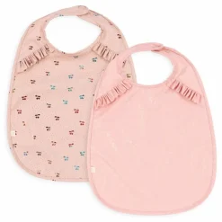 Konges Sløjd Bavoirs à volants Cherry Sparkle - Set de 2 |