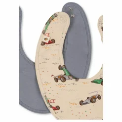 Konges Sløjd Bavoirs|Puériculture|Bavoirs bandana Grand Prix - Set de 2 |