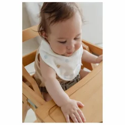 Soft Spot Bavoirs bandana en coton bio - Set de 3 |