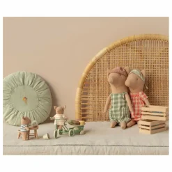 Best Maileg Bébé cochon dans sa caissette - Fille Multicolore