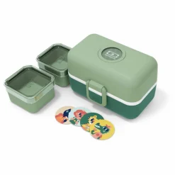 Online Monbento Bento enfant modulable 3 compartiments MB Tresor | Vert