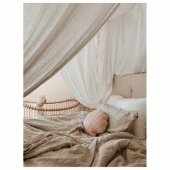 Best Bermbach Handcrafted Berceau Lola en rotin - Liens cuir Naturel