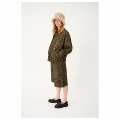 Femme Lollys Laundry Bermuda Ka Léopard |