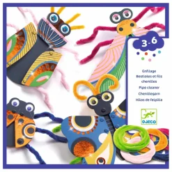 Djeco Bestioles en fils chenille Multicolore Sale