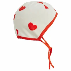 Mini Rodini Béguin Cœurs Coton Bio | Blanc Online