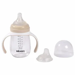 Béaba Biberon d'apprentissage 2 en 1 | Argile Best