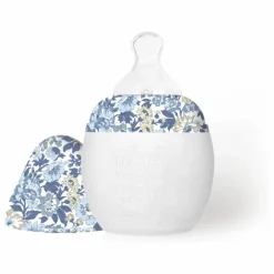 Elhée Biberon en silicone médical et tétine physiologique Honey Dew - x Liberty |