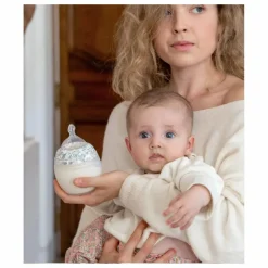 Elhée Biberon en silicone médical et tétine physiologique Mimosa Field - x Liberty |