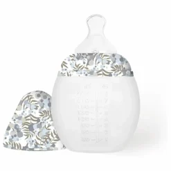 Elhée Biberon en silicone médical et tétine physiologique Mimosa Field - x Liberty |