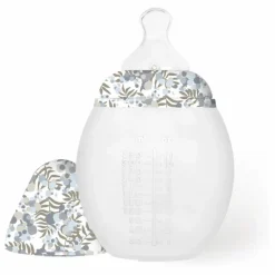 Elhée Biberon en silicone médical et tétine physiologique Mimosa Field - x Liberty |