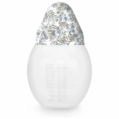 Elhée Biberon en silicone médical et tétine physiologique Mimosa Field - x Liberty |