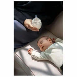 Elhée Biberon en silicone médical et tétine physiologique Honey Dew - x Liberty | Vieux Rose