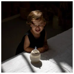 Discount Elhée Biberon en silicone médical et tétine physiologique | Beige