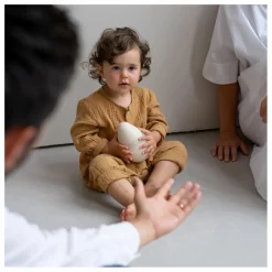 Discount Elhée Biberon en silicone médical et tétine physiologique | Beige