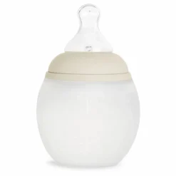 Discount Elhée Biberon en silicone médical et tétine physiologique | Beige