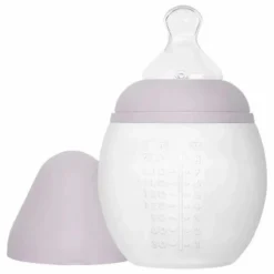Elhée Biberons|Puériculture|Biberon en silicone médical et tétine physiologique | Lilas