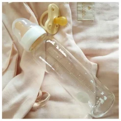 Hevea Biberons en verre borosilicate 240ml - Lot de 2 Blanc Sale