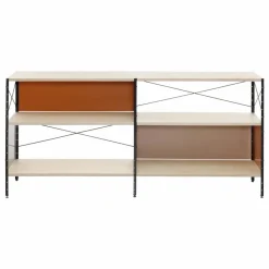 Hot Vitra Bibliothèque ESU Shelf - 2 étagères - Charles & Ray Eames Multicolore