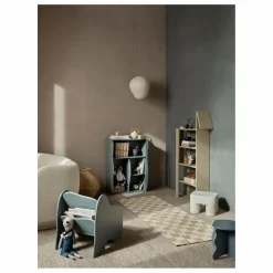 Ferm Living Kids Bibliothèque Slope | Bleu gris Sale